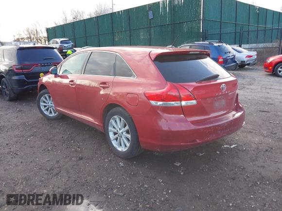 2010 Toyota Venza with VIN 4T3BA3BB7AU011225, listed as a IAAI auction lot 41822107 with 108,523 mi miles and . Bid and sale history available at DreamBid. Image 3.