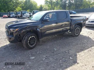 2024 Toyota Tacoma SR5 z VIN 3TMLB5JN4RM027887, wystawiony jako Copart lot #56130735 z przebiegiem 29 143 mil mil oraz Szkoda całkowita • Salvage title. Historia ofert i sprzedaży dostępna na DreamBid. Obrazek 1.