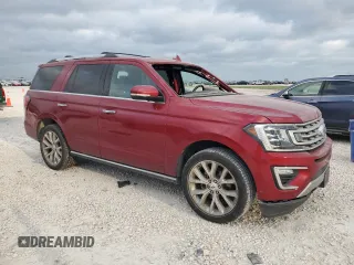 2019 Ford Expedition Limited with VIN 1FMJU2AT9KEA65962, listed as a Copart auction lot 53304395 with 125,920 mi miles and Salvage title. Bid and sale history available at DreamBid. Image 4.