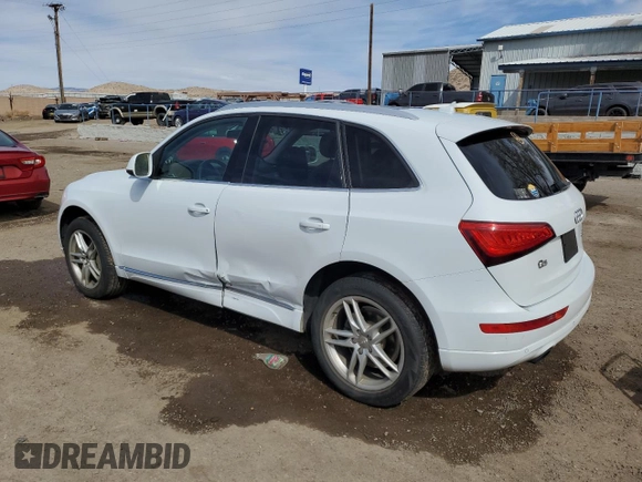 2014 Audi Q5 Premium Plus with VIN WA1LFAFP2EA071623, listed as a Copart auction lot 49332095 with 103,772 mi miles and Salvage Title. Bid and sale history available at carsss.com. Image 2.