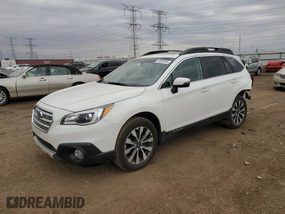 2015 Subaru Outback Limited with VIN 4S4BSALC6F3222124, listed as a Copart auction lot 49605605 with 99,005 mi miles and Salvage Title. Bid and sale history available at DreamBid. Image 1.