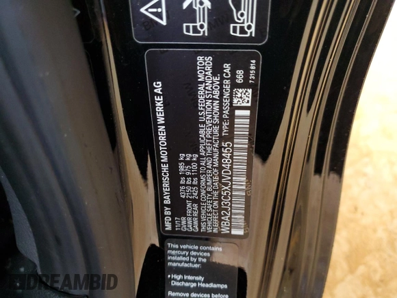 2018 BMW 2 Series 230i xDrive z VIN WBA2J3C5XJVD48455, wystawiony jako Copart lot #58833125 z przebiegiem Nie podano mil oraz Szkoda całkowita • Salvage title. Historia ofert i sprzedaży dostępna na DreamBid. Obrazek 12.