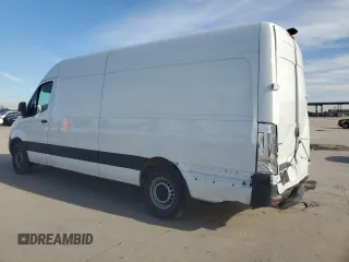 2022 Mercedes-Benz Sprinter Cargo with VIN W1Y40CHY0NT105586, listed as a Copart auction lot 88875675 with 12,066 mi miles and Salvage Title. Bid and sale history available at carsss.com. Image 2.