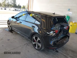 2015 Volkswagen Golf GTI Autobahn w/Performance Pkg with VIN 3VW447AU3FM100063, listed as a IAAI auction lot 41402553 with 70,797 mi miles. Bid and sale history available at carsss.com. Image 3.