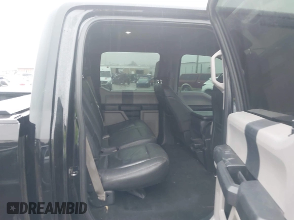 2017 Ford Super Duty F-250 SRW Lariat with VIN 1FT7W2BT4HEC20207, listed as a IAAI auction lot 41358821 with 152,195 mi miles. Bid and sale history available at carsss.com. Image 8.