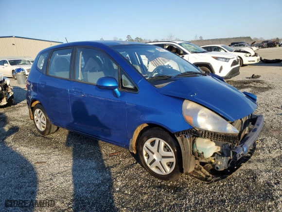 2008 Honda Fit with VIN JHMGD38448S043816, listed as a Copart auction lot 46903115 with 259,119 mi miles and Salvage Title. Bid and sale history available at carsss.com. Image 4.
