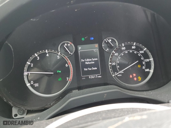 2020 Lexus GX with VIN JTJAM7BX8L5248531, listed as a Copart auction lot 45916275 with 93,617 mi miles and Salvage Title. Bid and sale history available at carsss.com. Image 9.