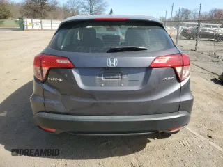 2017 Honda HR-V LX with VIN 3CZRU6H34HM708364, listed as a Copart auction lot 49602205 with 42,117 mi miles and Salvage Title. Bid and sale history available at carsss.com. Image 6.
