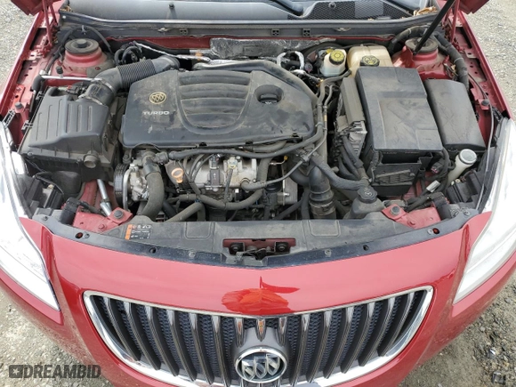 2012 Buick Regal Turbo Premium 1 with VIN 2G4GS5EV4C9202713, listed as a Copart auction lot 49727805 with 146,393 mi miles and Salvage Title. Bid and sale history available at carsss.com. Image 11.