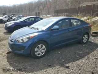 2016 Hyundai Elantra Value Edition with VIN KMHDH4AE4GU489514, listed as a Copart auction lot 50156535 with 83,980 mi miles and Salvage Title. Bid and sale history available at carsss.com. Image 1.