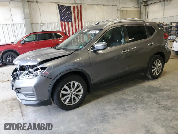 2017 Nissan Rogue S with VIN KNMAT2MT0HP610043, listed as a Copart auction lot 55412965 with 144,307 mi miles and Non Repairable. Bid and sale history available at DreamBid. Image 1.