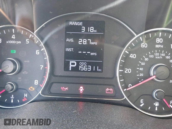 2016 Kia Forte LX with VIN KNAFX4A65G5503050, listed as a IAAI auction lot 41933756 with 156,311 mi miles. Bid and sale history available at carsss.com. Image 16.