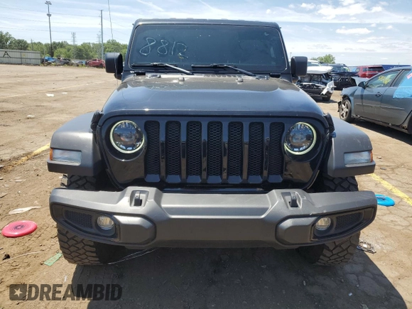 2023 Jeep Wrangler Willys with VIN 1C4HJXDN7PW548812, listed as a Copart auction lot 57729154 with 45,847 mi miles and Clean Title. Bid and sale history available at DreamBid. Image 5.