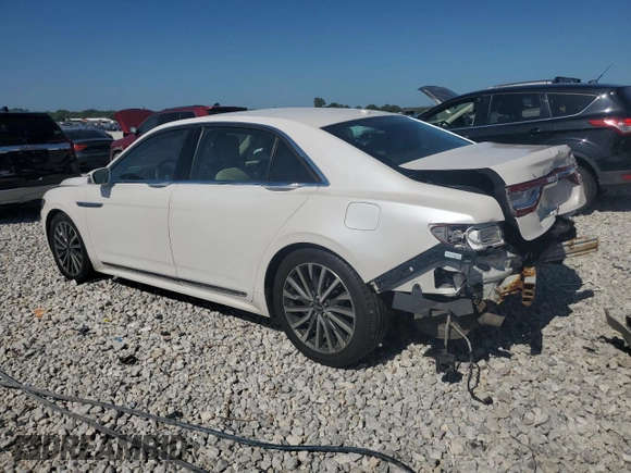 2017 Lincoln Continental Select with VIN 1LN6L9TK6H5603628, listed as a Copart auction lot 60732905 with 173,489 mi miles and Clean title. Bid and sale history available at DreamBid. Image 2.