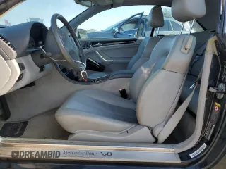 2001 Mercedes-Benz CLK 320/430 with VIN WDBLK70G91T081852, listed as a Copart auction lot 63235504 with 42,766 mi miles and Clean Title. Bid and sale history available at DreamBid. Image 7.