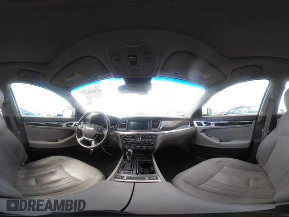 2016 Hyundai Genesis 3.8L with VIN KMHGN4JEXGU137527, listed as a IAAI auction lot 41959117 with 70,111 mi miles and . Bid and sale history available at DreamBid. Image 18.
