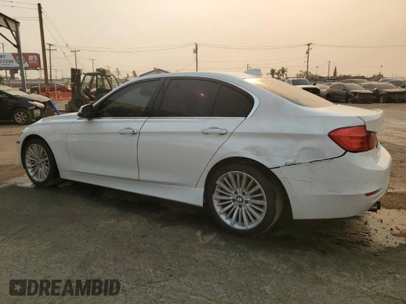 2013 BMW 3 Series 328i with VIN WBA3C1G51DNR46397, listed as a Copart auction lot 87870915 with 108,012 mi miles and Salvage Title. Bid and sale history available at carsss.com. Image 2.