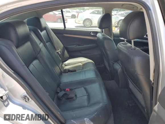 2011 Infiniti G25 with VIN JN1DV6AP0BM602333, listed as a Copart auction lot 62570235 with 231,317 mi miles and Salvage title. Bid and sale history available at DreamBid. Image 10.