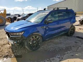 2023 Kia Sorento SX with VIN 5XYRKDLF0PG222244, listed as a Copart auction lot 56029785 with 34,645 mi miles and Salvage title. Bid and sale history available at DreamBid. Image 1.