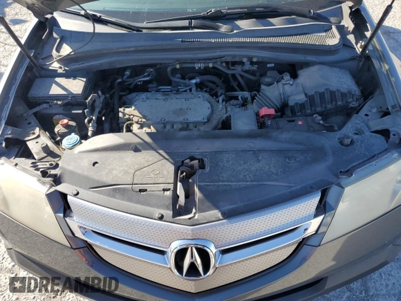 2008 Acura MDX Tech Pkg with VIN 2HNYD28368H520450, listed as a Copart auction lot 49110035 with 201,285 mi miles and Salvage Title. Bid and sale history available at carsss.com. Image 12.