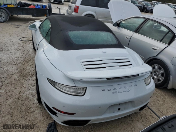 2016 Porsche 911 Turbo S with VIN WP0CD2A99GS178207, listed as a Copart auction lot 76507934 with 0 mi miles and Non Repairable. Bid and sale history available at carsss.com. Image 6.