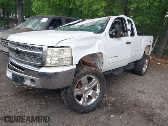 2012 Chevrolet Silverado 1500 LT with VIN 1GCRKSE70CZ188392, listed as a IAAI auction lot 42108057 with Not Provided miles and . Bid and sale history available at DreamBid. Image 2.