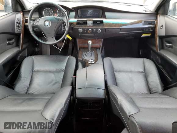 2005 BMW 5 Series 530i with VIN WBANA73585CR60267, listed as a Copart auction lot 47089185 with 244,533 mi miles and Clean Title. Bid and sale history available at DreamBid. Image 8.