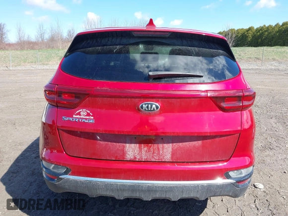 2022 Kia Sportage LX with VIN KNDPMCAC9N7010389, listed as a IAAI auction lot 42062688 with 11,666 mi miles. Bid and sale history available at carsss.com. Image 16.