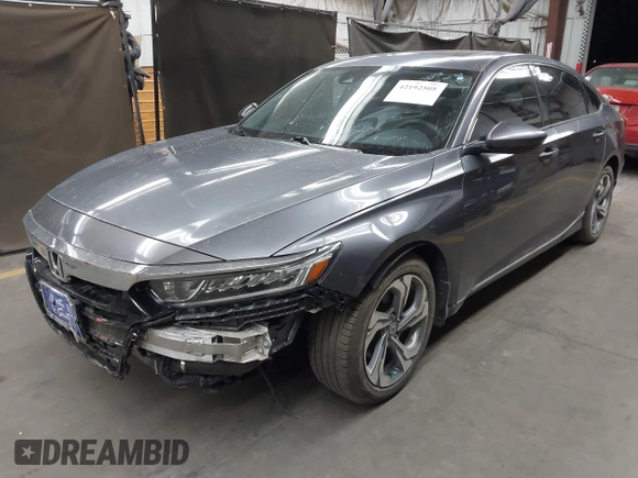 2019 Honda Accord EX z VIN 1HGCV1F44KA150237, wystawiony jako IAAI lot #42192508 z przebiegiem 57 147 mil mil oraz . Historia ofert i sprzedaży dostępna na DreamBid. Obrazek 17.