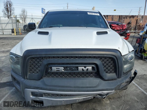 2018 Ram 1500 Rebel with VIN 1C6RR7YT7JS235965, listed as a Copart auction lot 45321275 with 61,485 mi miles and Salvage Title. Bid and sale history available at carsss.com. Image 5.