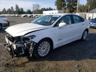 2016 Ford Fusion SE Hybrid with VIN 3FA6P0LU0GR282385, listed as a Copart auction lot 47653955 with 87,994 mi miles and Salvage Title. Bid and sale history available at carsss.com. Image 1.