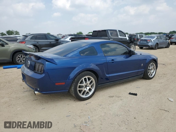 2008 Ford Mustang Deluxe with VIN 1ZVHT80N685113662, listed as a Copart auction lot 51809855 with 64,297 mi miles and Salvage Title. Bid and sale history available at carsss.com. Image 3.
