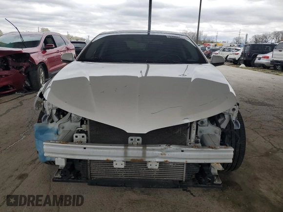 2016 Lincoln MKZ with VIN 3LN6L2J9XGR615607, listed as a Copart auction lot 53950915 with 100,368 mi miles and Salvage Title. Bid and sale history available at DreamBid. Image 5.
