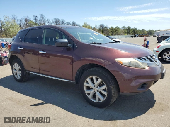 2014 Nissan Murano S with VIN JN8AZ1MWXEW500626, listed as a Copart auction lot 55884555 with 153,977 mi miles and Clean Title. Bid and sale history available at DreamBid. Image 4.