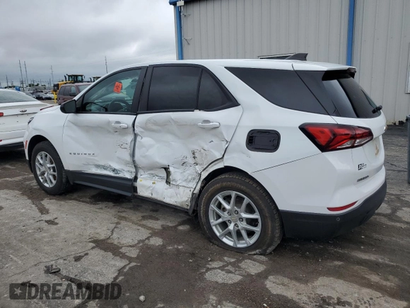 2022 Chevrolet Equinox LS z VIN 3GNAXSEV2NS228086, wystawiony jako Copart lot #56217415 z przebiegiem 193 756 mil mil oraz Szkoda całkowita • Salvage title. Historia ofert i sprzedaży dostępna na DreamBid. Obrazek 2.