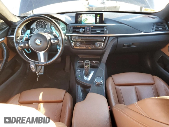 2016 BMW 4 Series 435i xDrive z VIN WBA4B3C54GG528014, wystawiony jako Copart lot #85022804 z przebiegiem 106 806 mil mil oraz Szkoda całkowita • Salvage title. Historia ofert i sprzedaży dostępna na DreamBid. Obrazek 8.