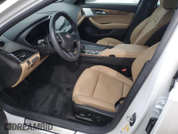 2023 Cadillac CT5 Premium Luxury with VIN 1G6DN5RK0P0103730, listed as a Copart auction lot 76342844 with Not provided miles and Salvage title. Bid and sale history available at DreamBid. Image 7.