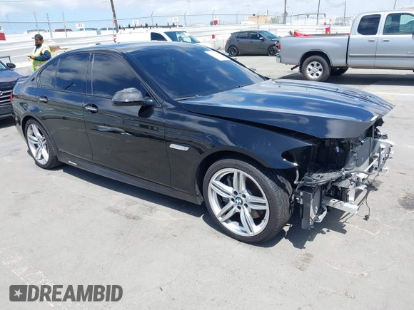 2015 BMW 5 Series 550i with VIN WBAKN9C5XFD961631, listed as a IAAI auction lot 42248127 with 30,821 mi miles and . Bid and sale history available at DreamBid. Image 1.