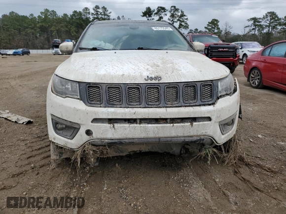 2019 Jeep Compass Altitude with VIN 3C4NJCBB9KT664922, listed as a Copart auction lot 45175545 with 99,665 mi miles and Salvage Title. Bid and sale history available at carsss.com. Image 5.