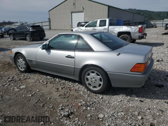 1991 Mercedes-Benz 300 with VIN WDBFA61E1MF022918, listed as a Copart auction lot 46788785 with 262,144 mi miles and Salvage Title. Bid and sale history available at DreamBid. Image 2.