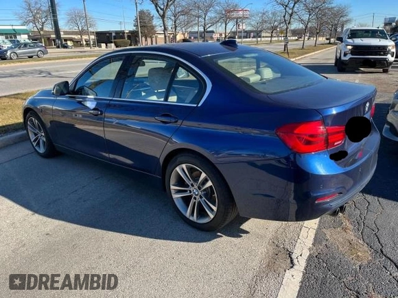2017 BMW 3 Series 330i with VIN WBA8B9C53HK884571, listed as a Copart auction lot 46553335 with 42,771 mi miles and Clean Title. Bid and sale history available at carsss.com. Image 3.