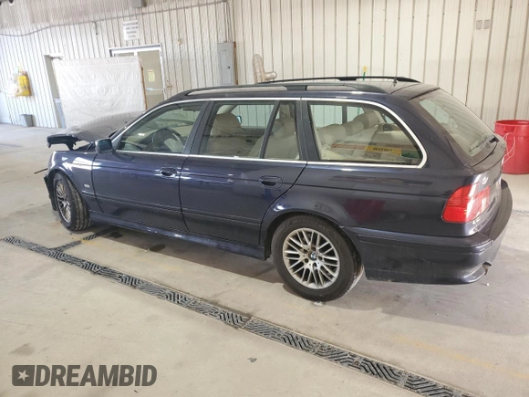 2001 BMW 5 Series 525i with VIN WBADS43421GD84986, listed as a Copart auction lot 64464735 with Not provided miles and Salvage title. Bid and sale history available at DreamBid. Image 2.