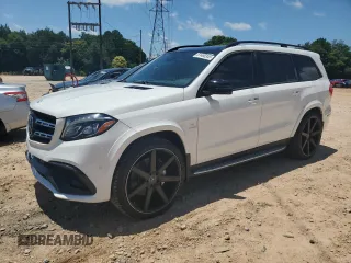 2017 Mercedes-Benz GLS 63 AMG with VIN 4JGDF7FE8HA978419, listed as a Copart auction lot 61480345 with 78,594 mi miles and Clean title. Bid and sale history available at DreamBid. Image 1.