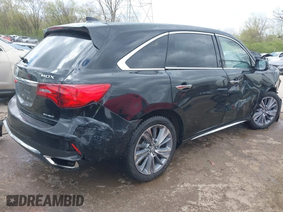 2017 Acura MDX Technology with VIN 5J8YD4H58HL001195, listed as a IAAI auction lot 42032802 with 94,831 mi miles and . Bid and sale history available at DreamBid. Image 4.