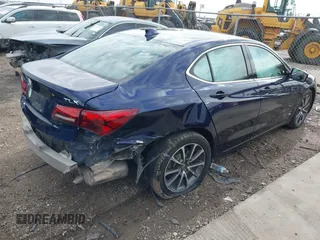 2016 Acura TLX V6 with VIN 19UUB2F35GA000185, listed as a IAAI auction lot 41572532 with 97,431 mi miles. Bid and sale history available at carsss.com. Image 4.