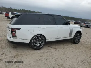 2022 Land Rover Range Rover Westminster with VIN SALGS2SE6NA470136, listed as a Copart auction lot 88895315 with 25,666 mi miles and Clean title. Bid and sale history available at DreamBid. Image 3.