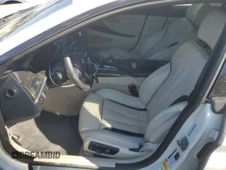 2017 BMW 6 Series 650i with VIN WBA6D4C55HD977701, listed as a Copart auction lot 75016784 with 109,245 mi miles and Salvage Title. Bid and sale history available at carsss.com. Image 7.