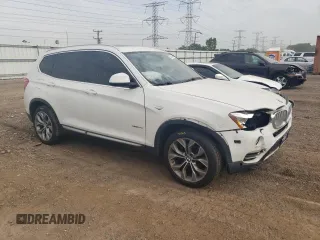 2016 BMW X3 xDrive28i with VIN 5UXWX9C55G0D80790, listed as a Copart auction lot 84271204 with 174,948 mi miles and Salvage Title. Bid and sale history available at carsss.com. Image 4.