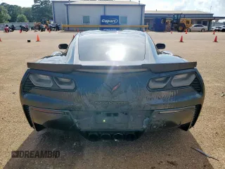 2016 Chevrolet Corvette Z06 1LZ with VIN 1G1YP2D60G5612360, listed as a Copart auction lot 59606855 with 88,050 mi miles and Salvage title. Bid and sale history available at DreamBid. Image 6.