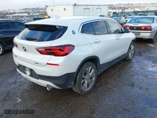 2020 BMW X2 xDrive28i with VIN WBXYJ1C00L5R70720, listed as a IAAI auction lot 41541553 with 17,127 mi miles. Bid and sale history available at carsss.com. Image 4.